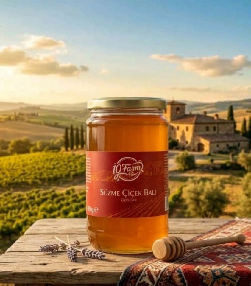 Süzme Çiçek Balı 850g